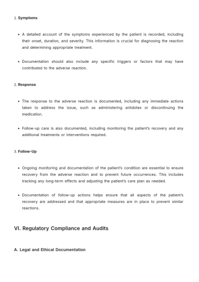 Free Nursing Home Health Documentation Template to Edit Online