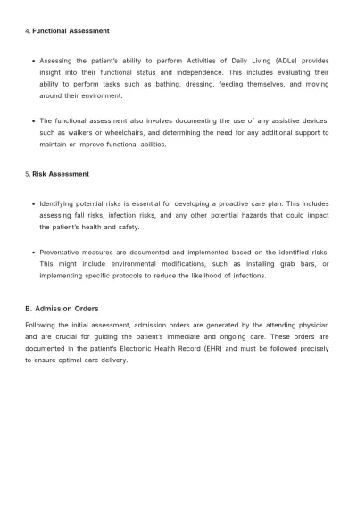Free Nursing Home Health Documentation Template to Edit Online