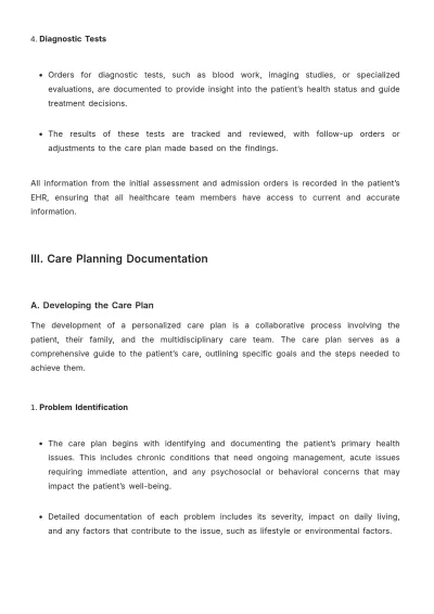 Free Nursing Home Health Documentation Template to Edit Online