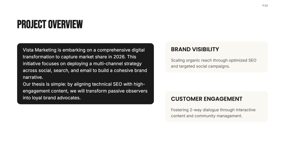Free Digital Marketing Project Plan Template to Edit Online