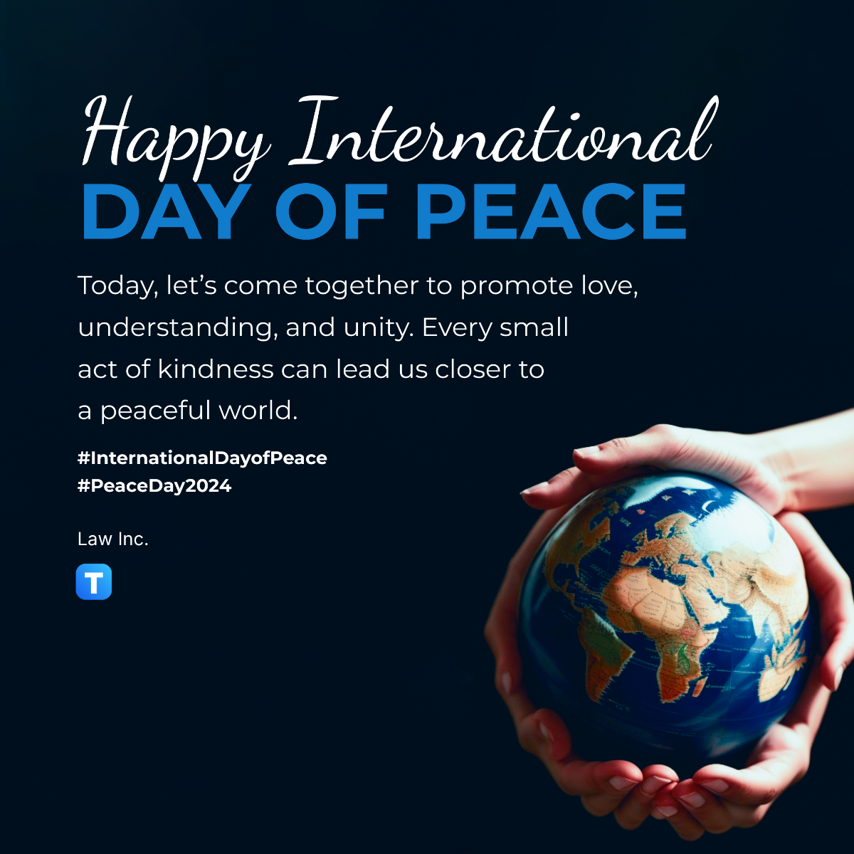 International Day of Peace Instagram Post Template - Edit Online & Download