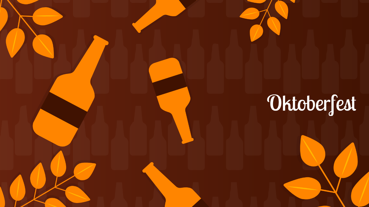 Oktoberfest Background Template - Edit Online & Download