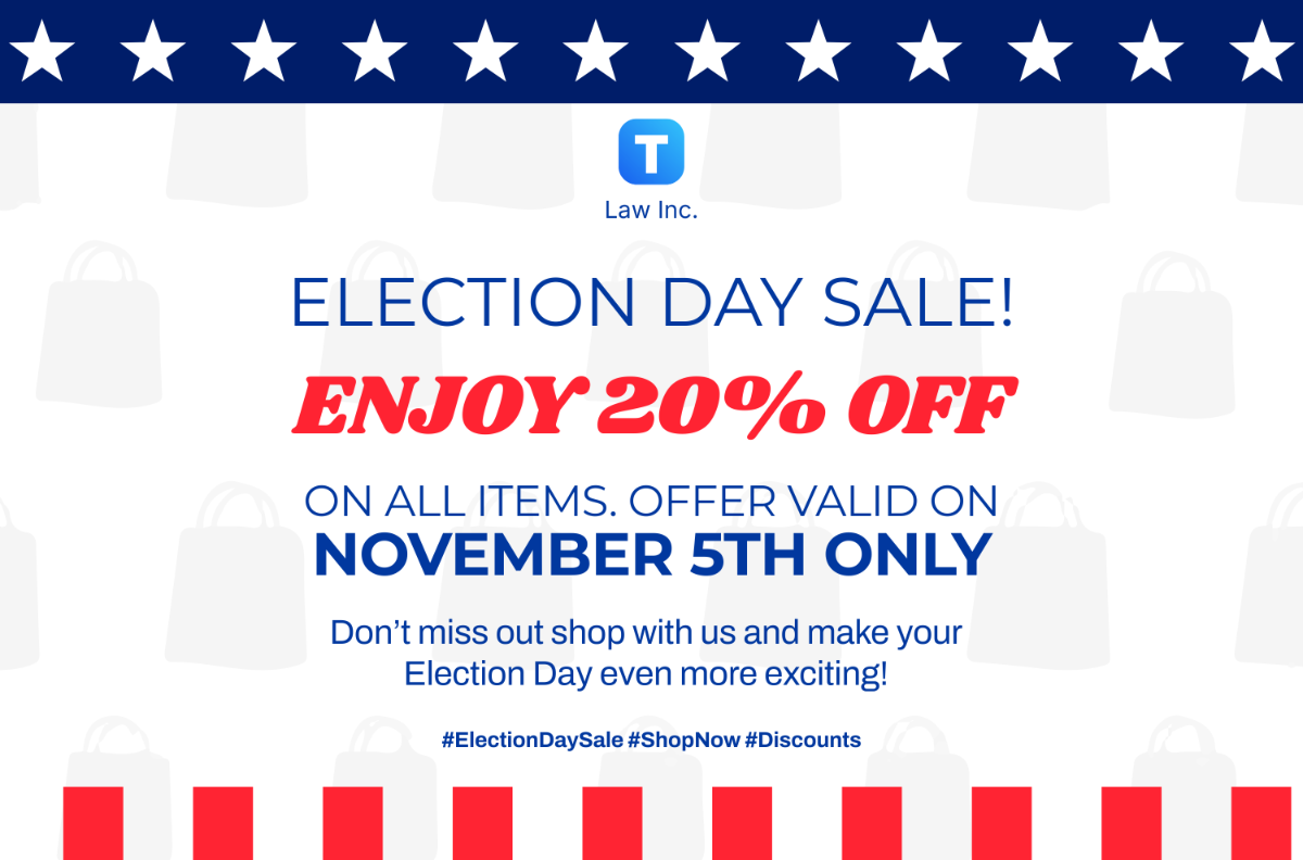 Election Day Sale