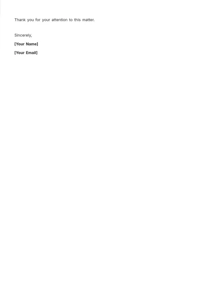 Free Complaint Letter to Solicitor Template to Edit Online