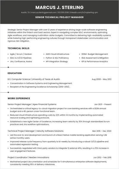 Free Clean ATS Resume Template to Edit Online