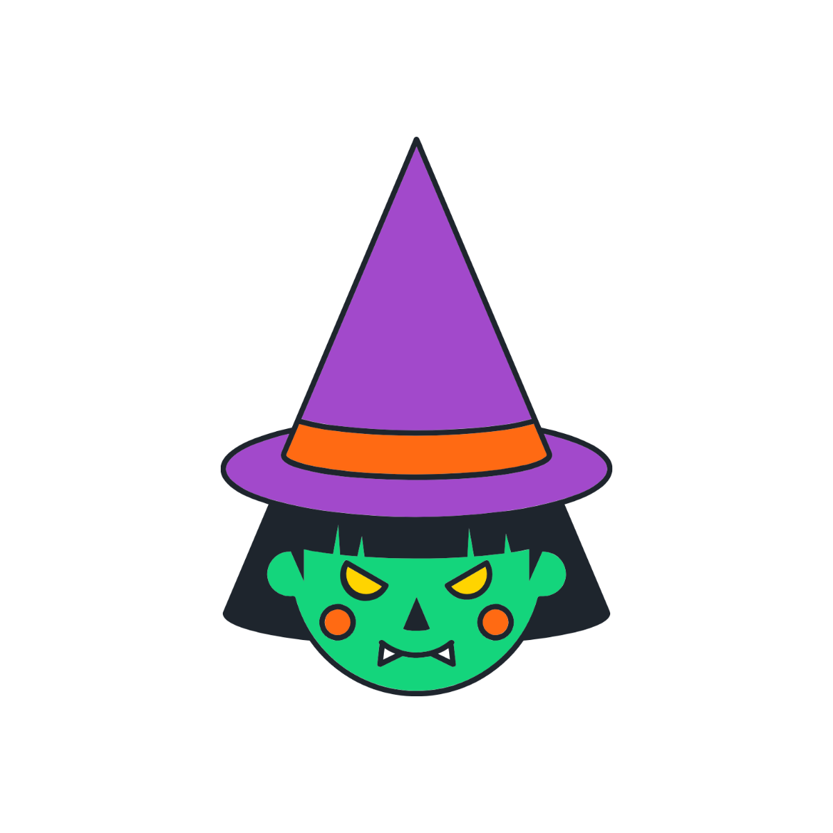 Colorful Halloween Clipart - Edit Online | Template.net