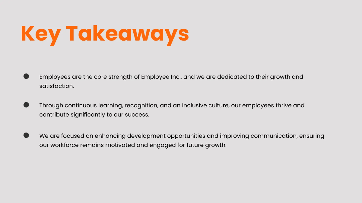 Free Employee Presentation Template to Edit Online