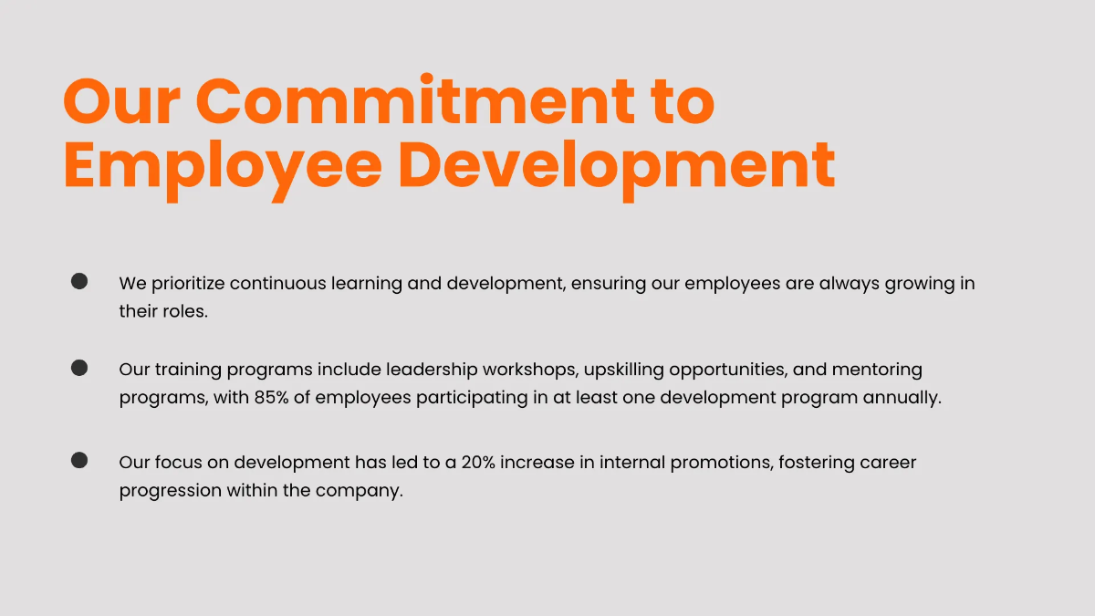 Free Employee Presentation Template to Edit Online