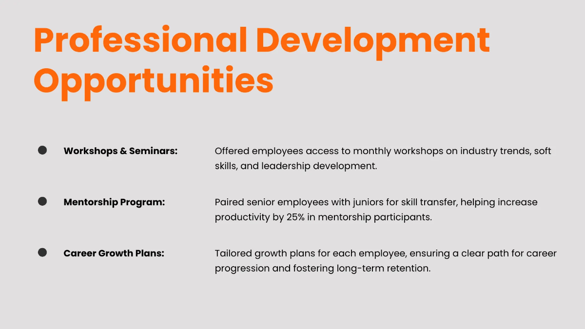 Free Employee Presentation Template to Edit Online