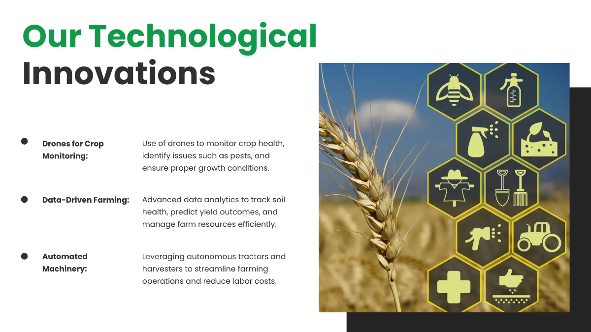 Free Agriculture Presentation Template to Edit Online