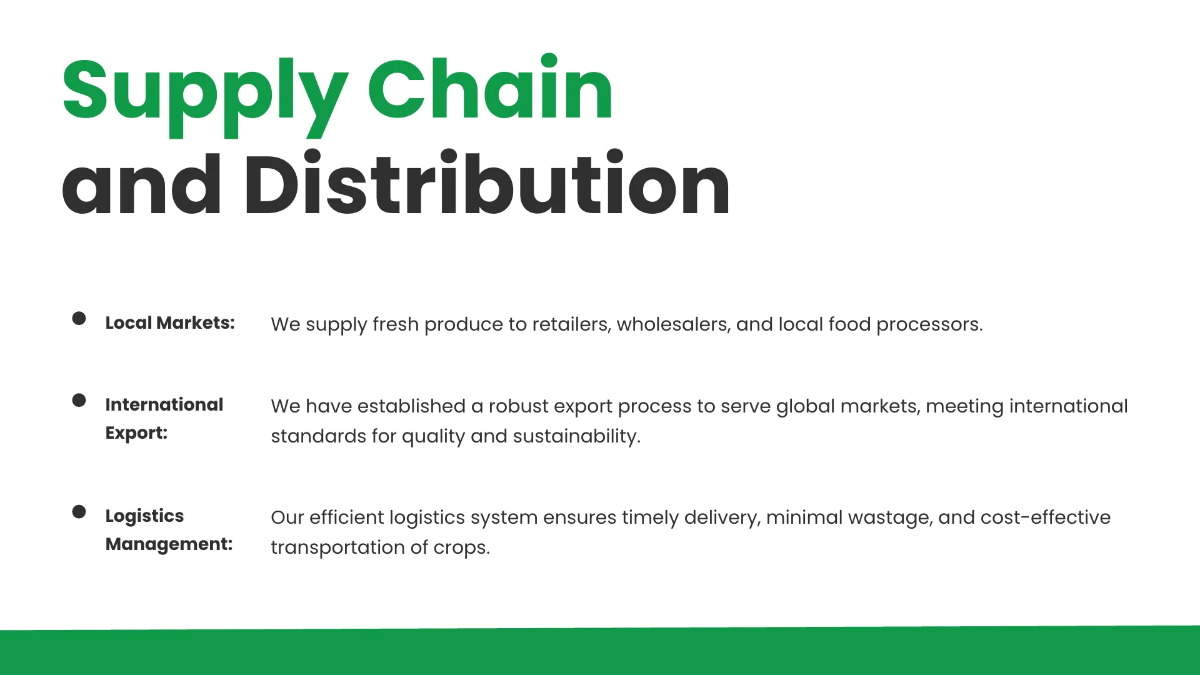 Free Agriculture Presentation Template to Edit Online