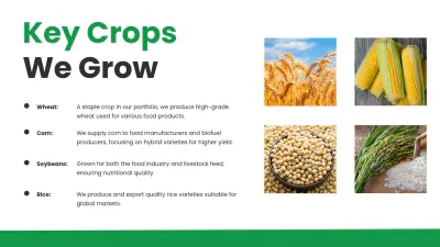 Free Agriculture Presentation Template to Edit Online