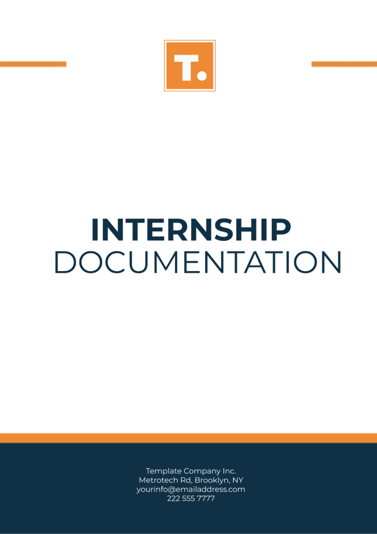 Internship Documentation Template - Edit Online & Download