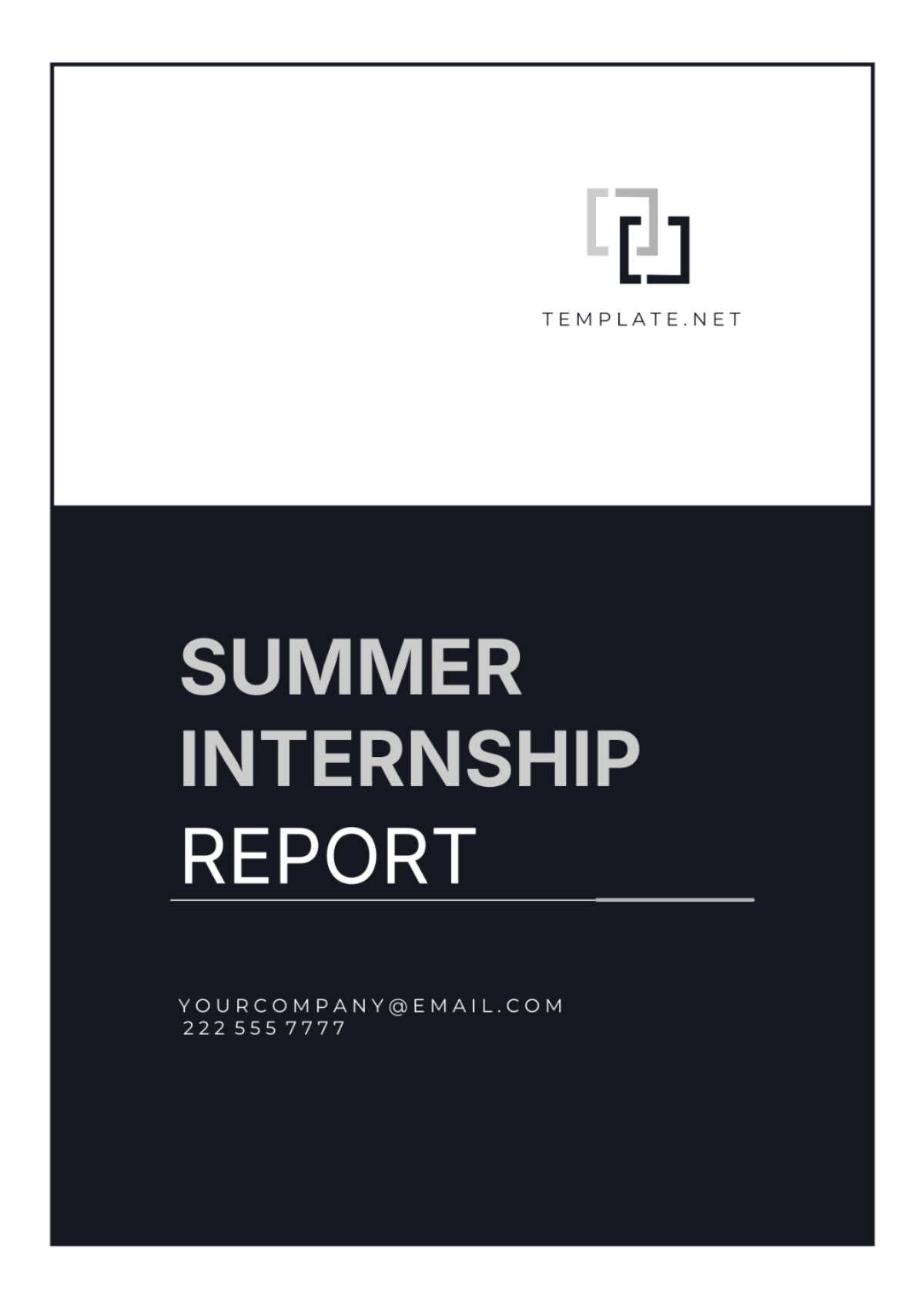 Summer Internship Report Template - Edit Online & Download