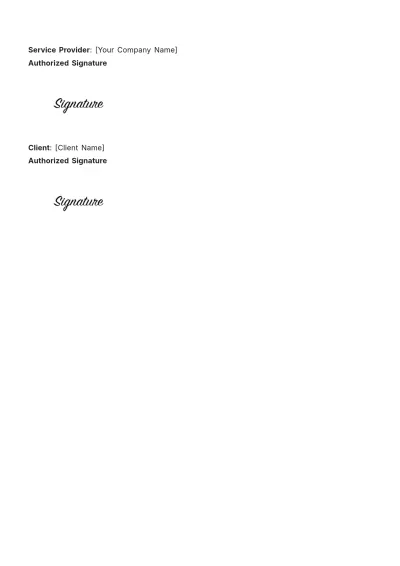 Free Digital Marketing Service Agreement Template to Edit Online