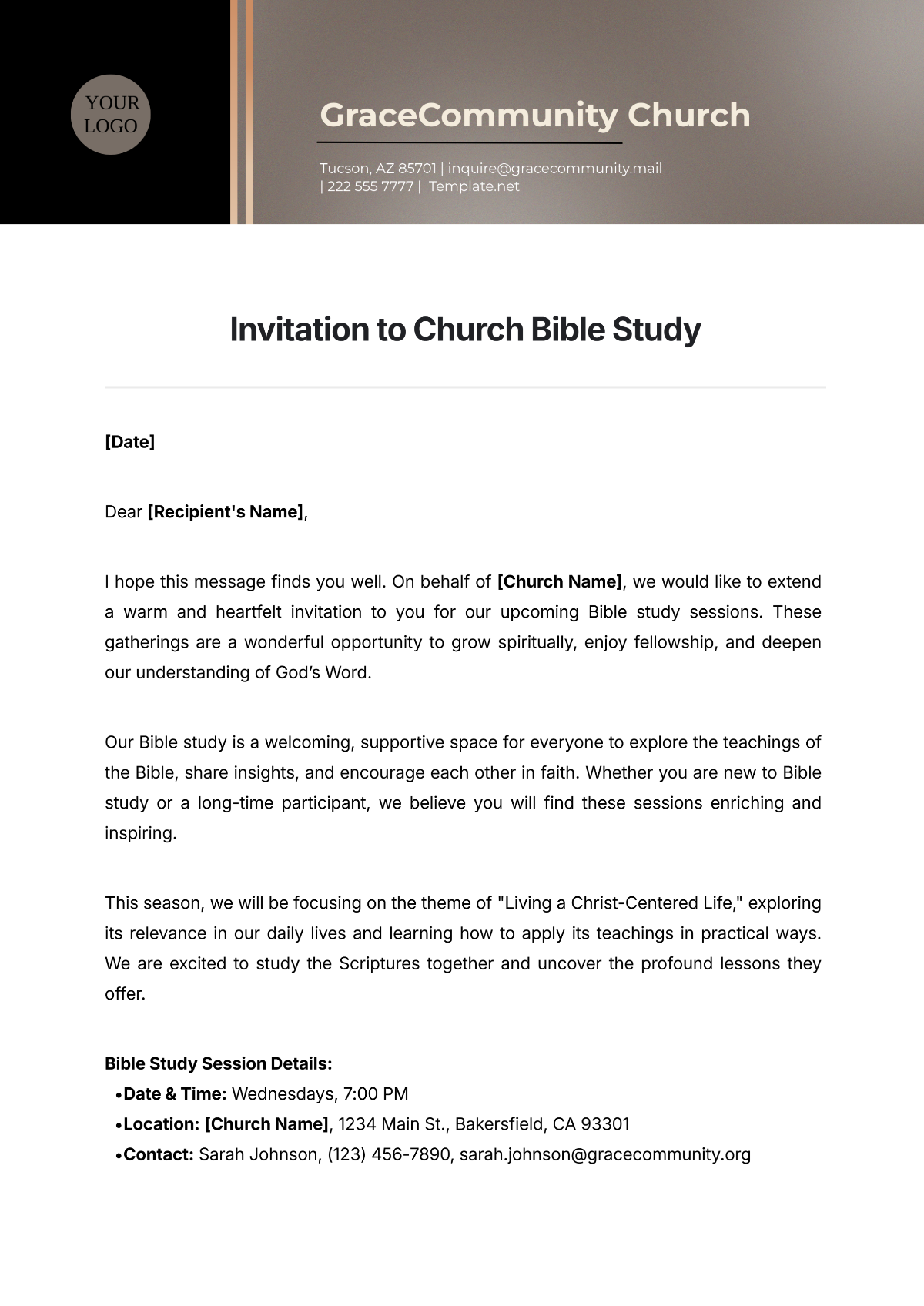 Free Church Invitation Templates Editable And Printable Free Church Invitation Templates Editable And Printable
