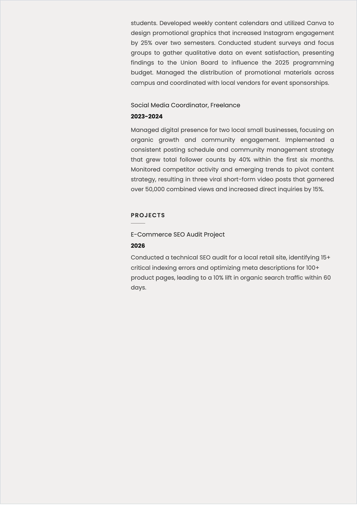 Free Internship Work Report Template to Edit Online