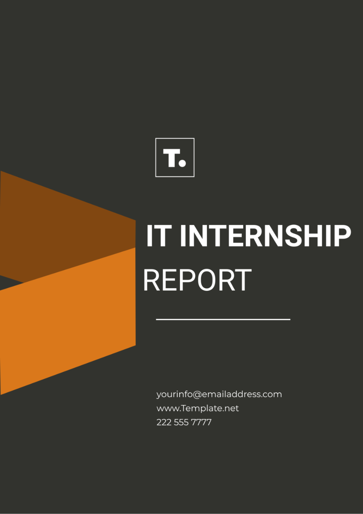 IT Internship Report Template - Edit Online & Download