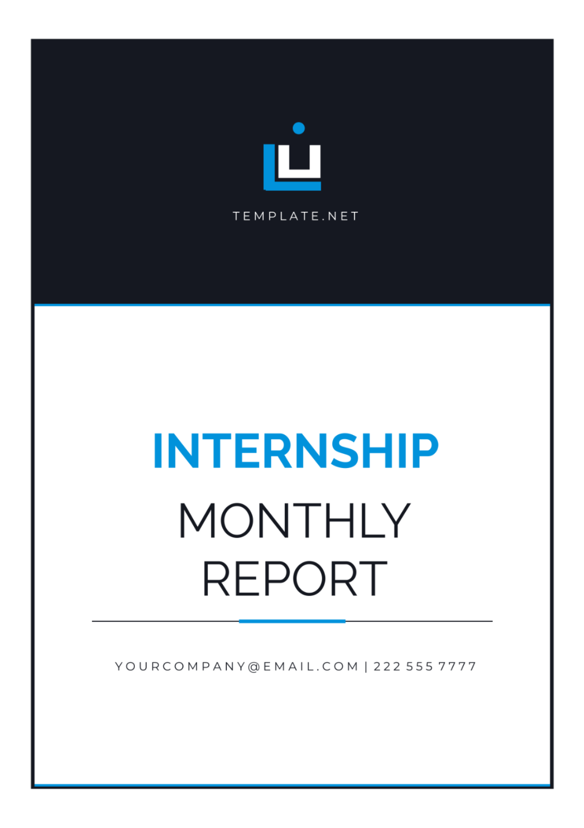 Internship Monthly Report Template - Edit Online & Download