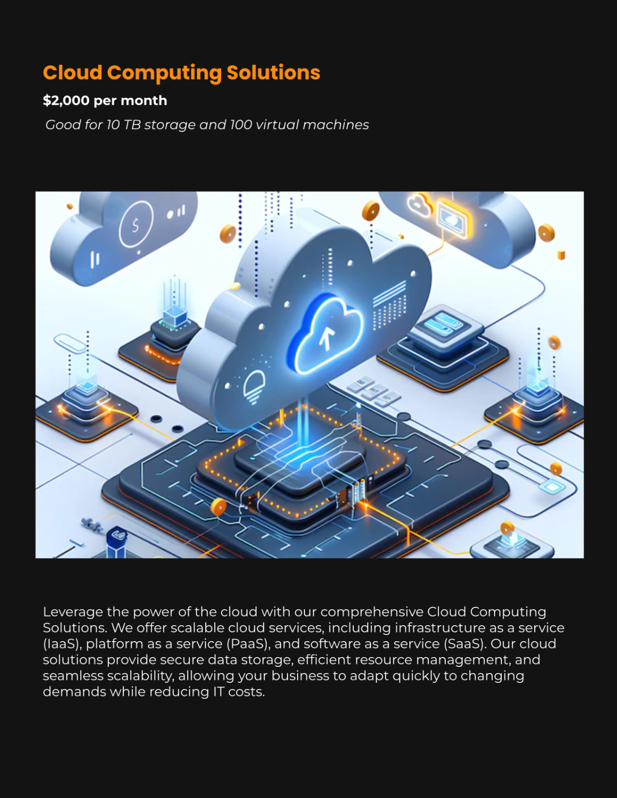 Free IT Service Catalog Template to Edit Online