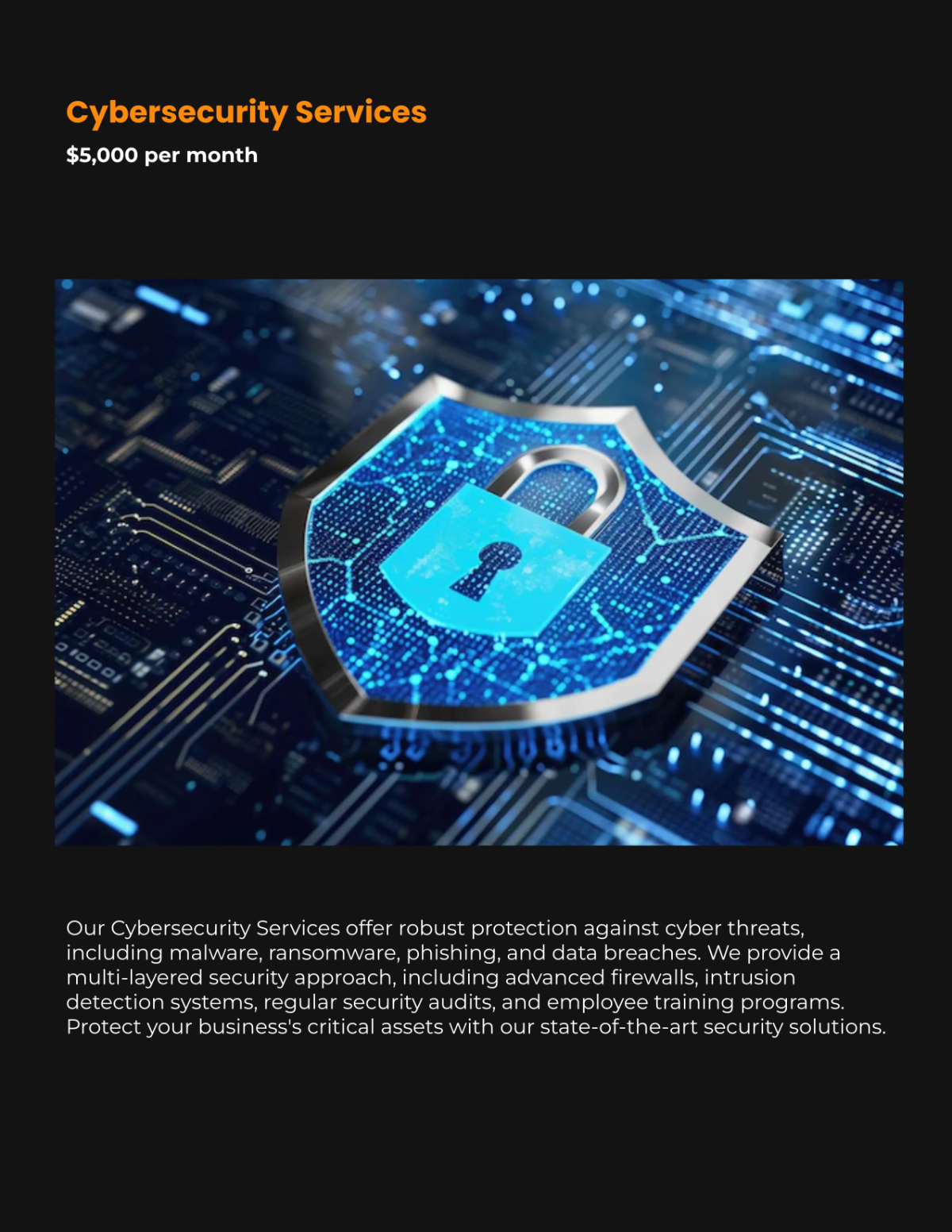 Free IT Service Catalog Template to Edit Online