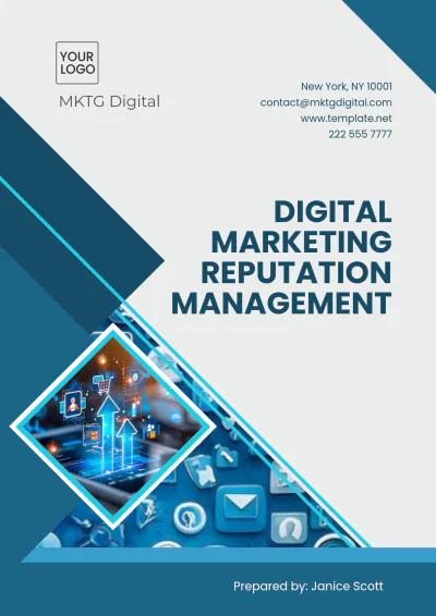 Free Digital Marketing Reputation Management Template to Edit Online