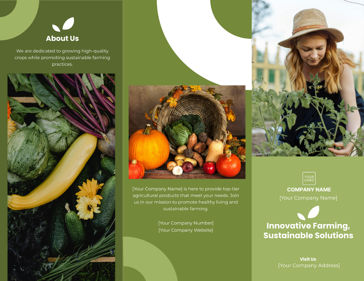 Agriculture Brochure Template - Edit Online & Download