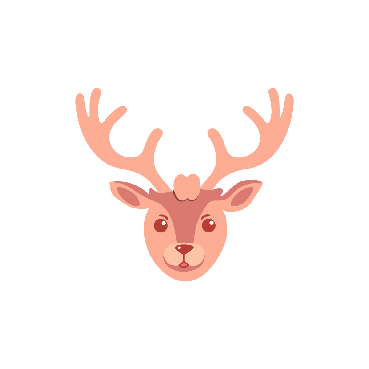 Cute Deer Clipart  - Edit Online | Template.net