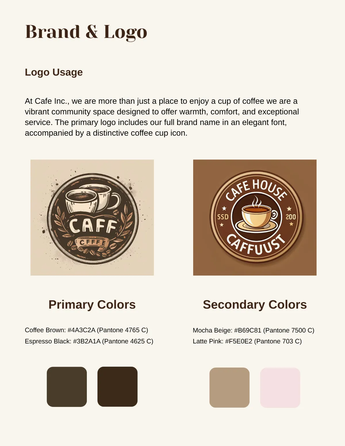 Free Visual Handbook Template to Edit Online