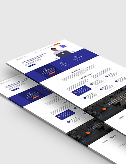 Hr Consulting Website Template - PSD | Template.net