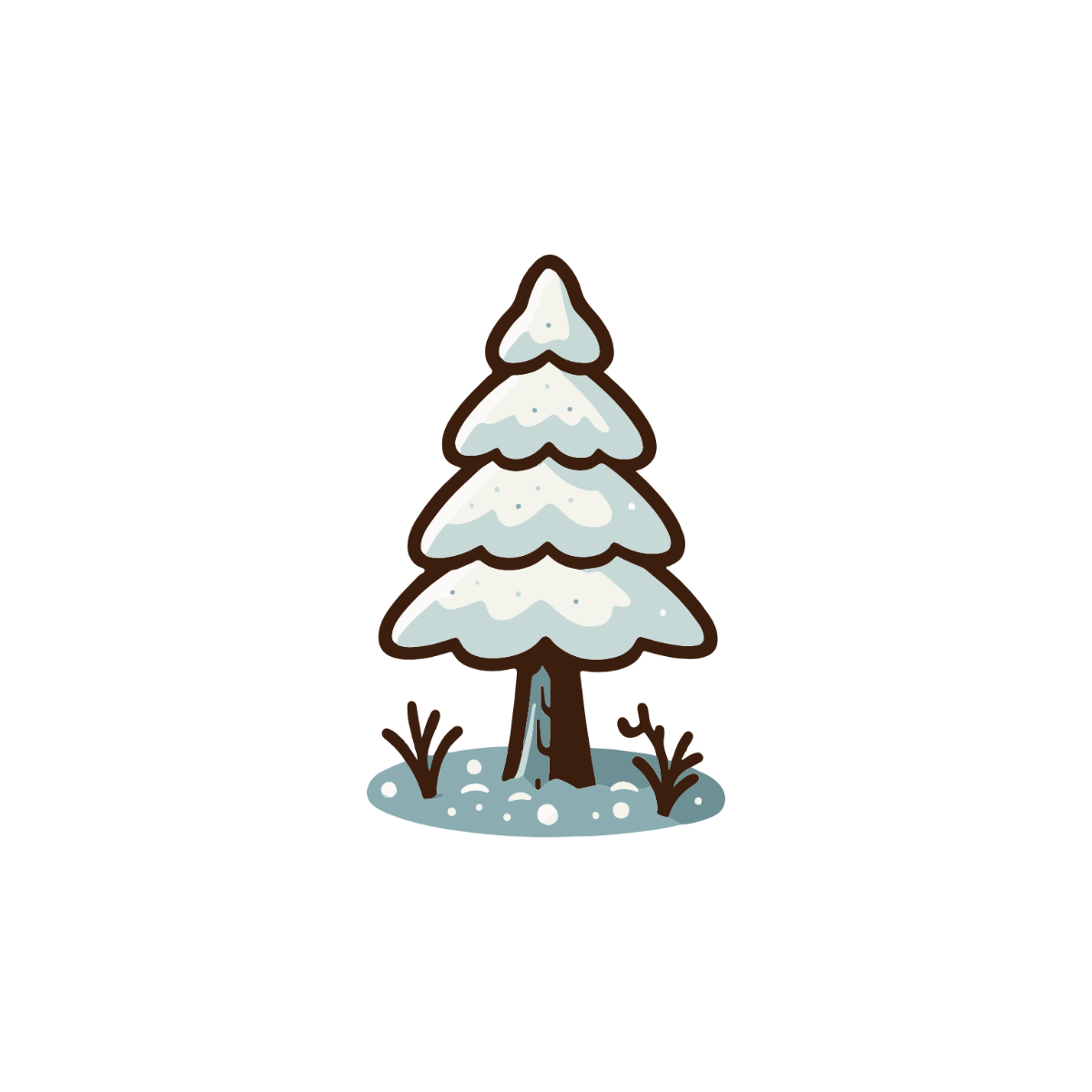 Free Winter Tree Clipart Template - Edit Online & Download | Template.net