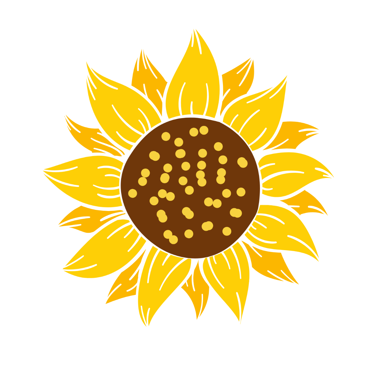 Sunflower Clipart