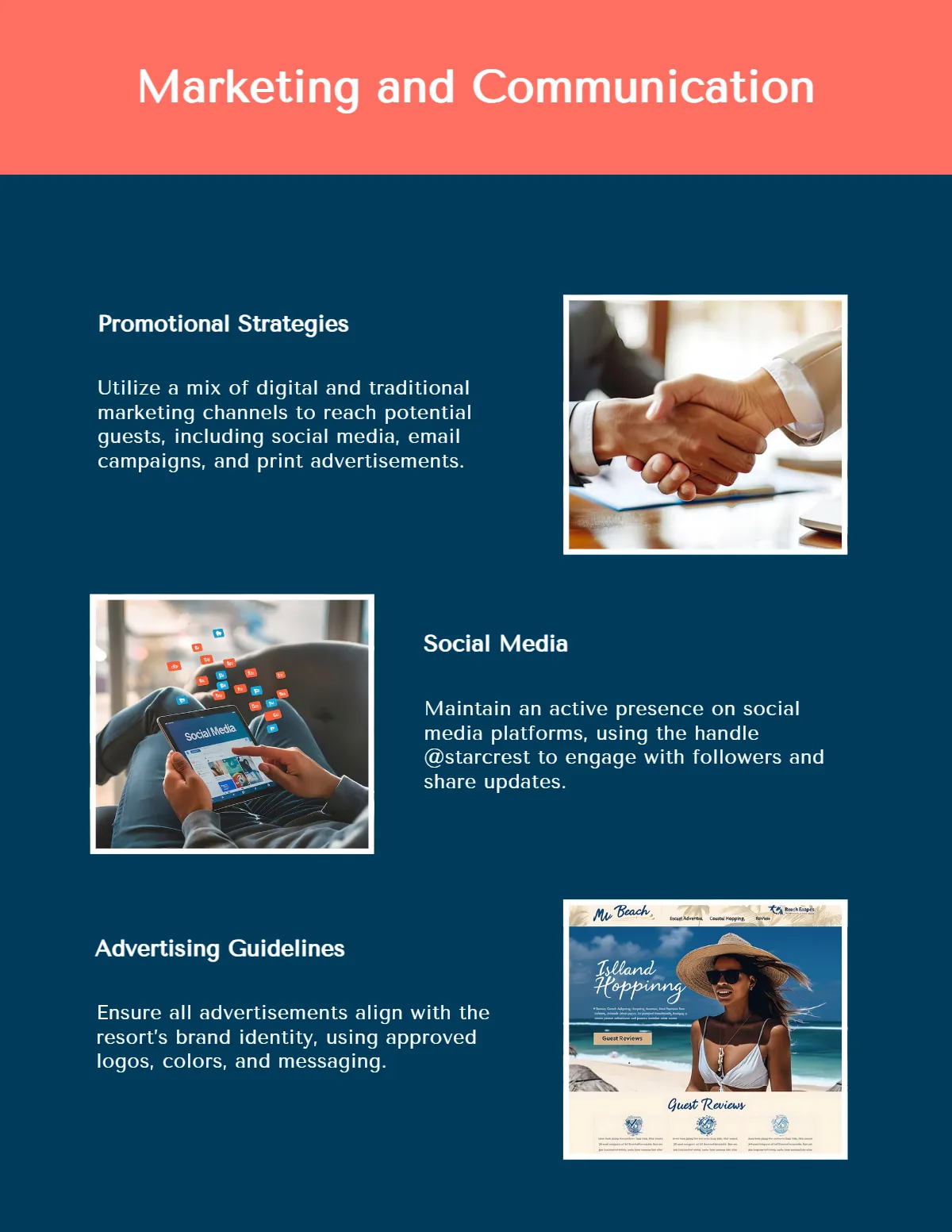 Free Branding Handbook Design Template to Edit Online
