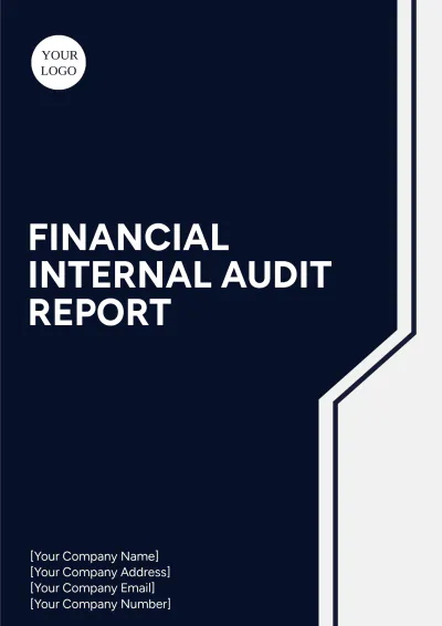 Free Financial Internal Audit Report Template to Edit Online