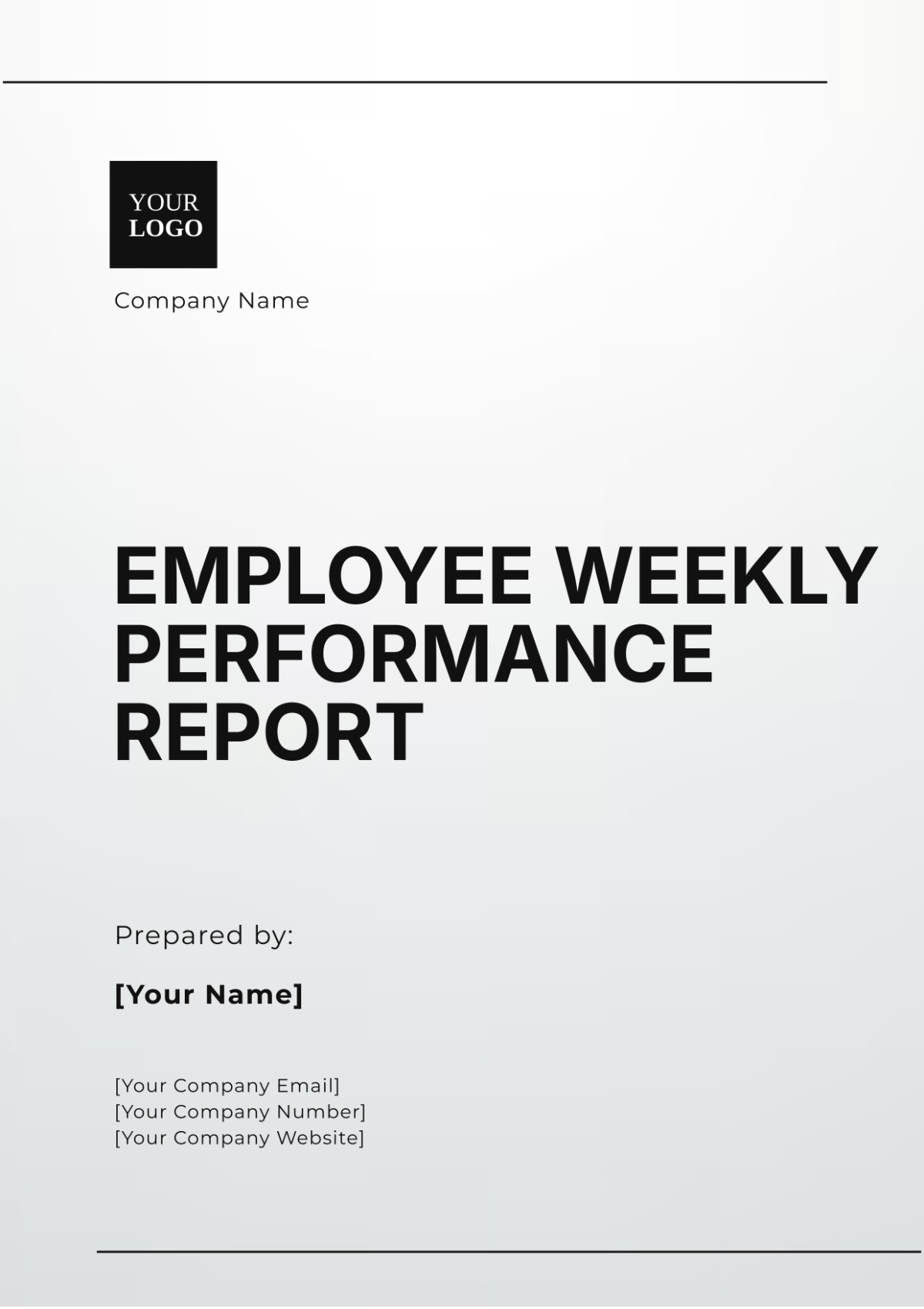 Free Teacher Weekly Report Template - Edit Online & Download | Template.net