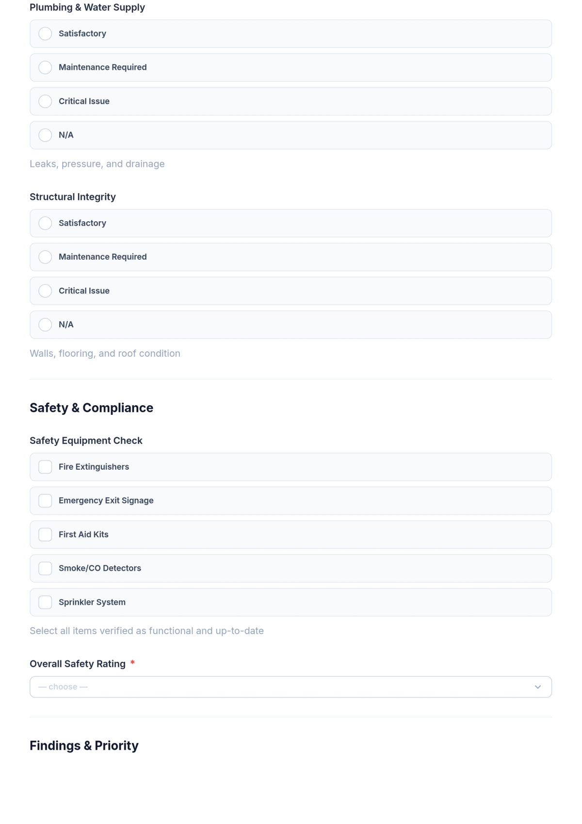 Free Maintenance Inspection Checklist Template & AI Maker Free Maintenance Inspection Checklist Template & AI Maker