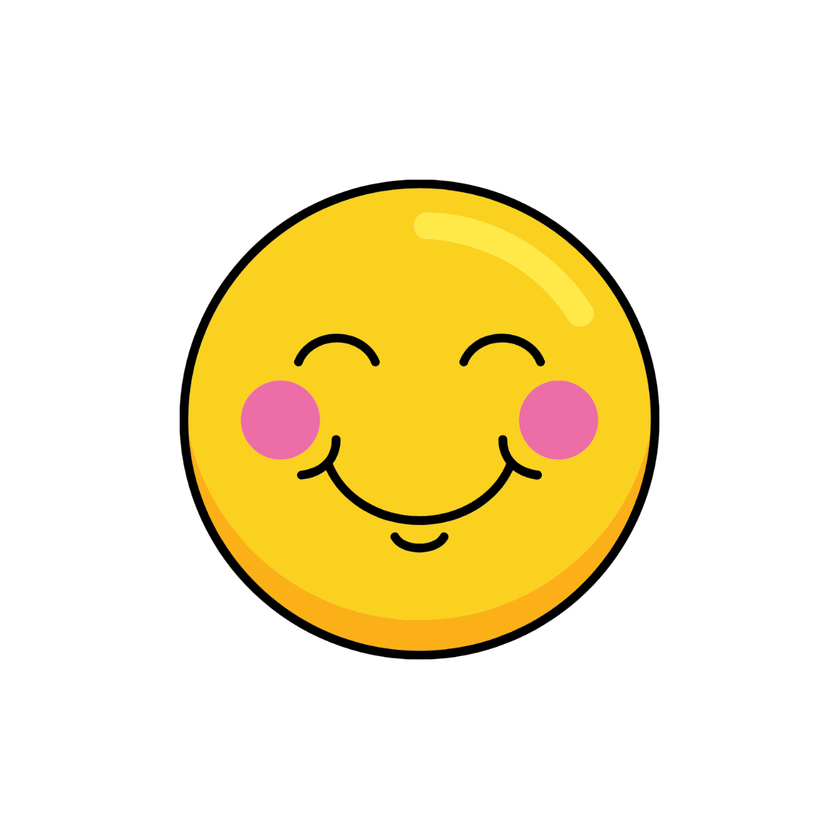 Blushing Smiley Clipart