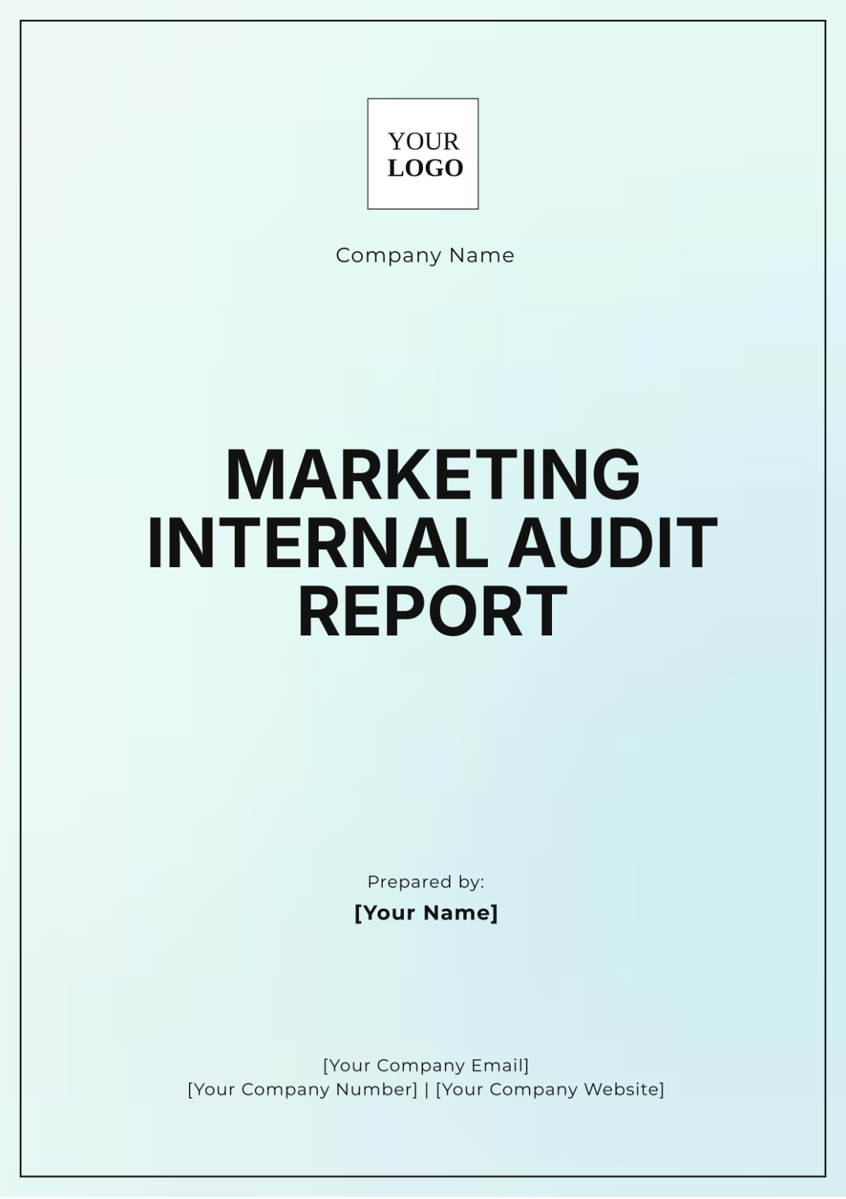 Free Stock Audit Report Template to Edit Online