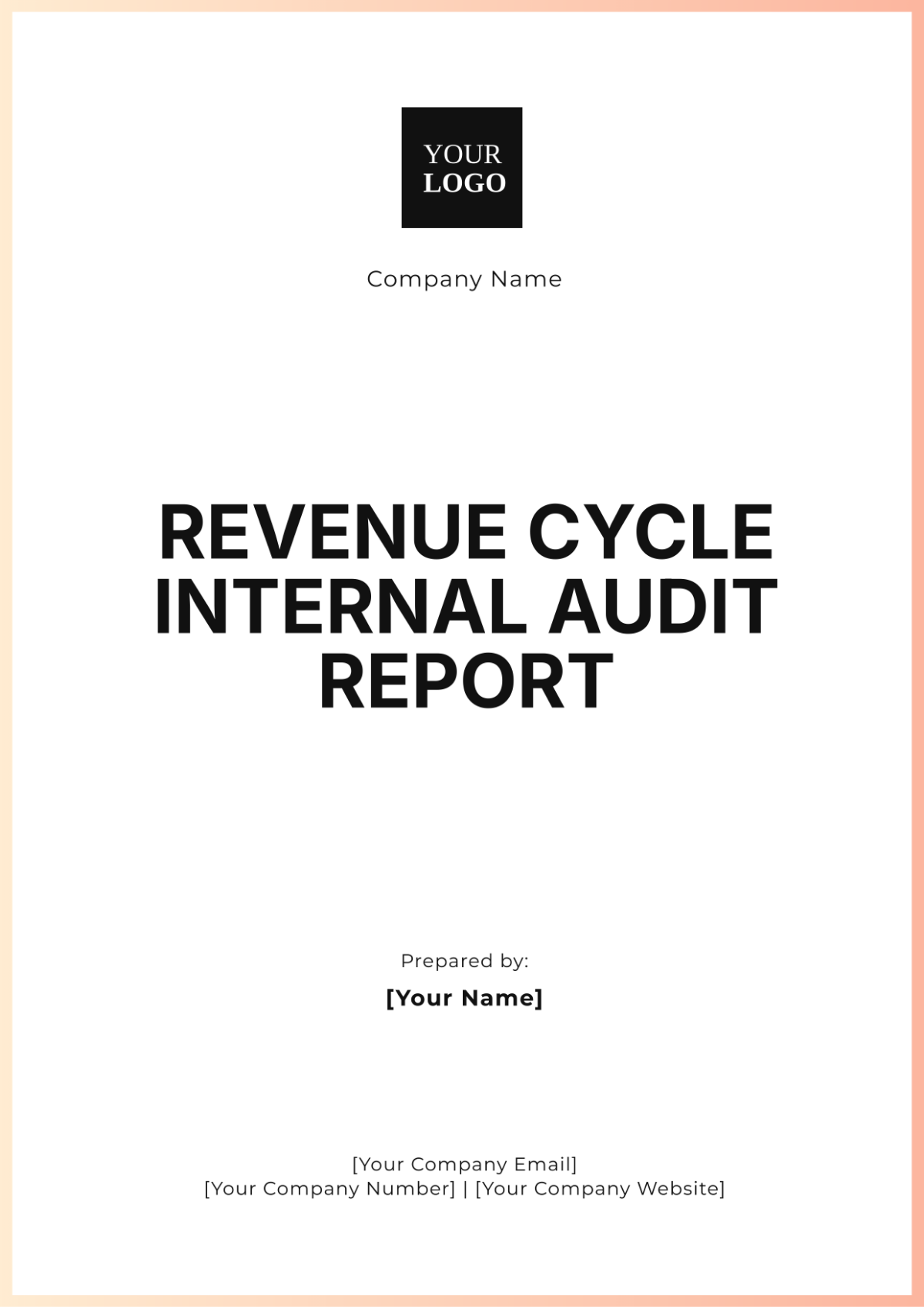 Free Internal Audit Discrepancy Report Template to Edit Online