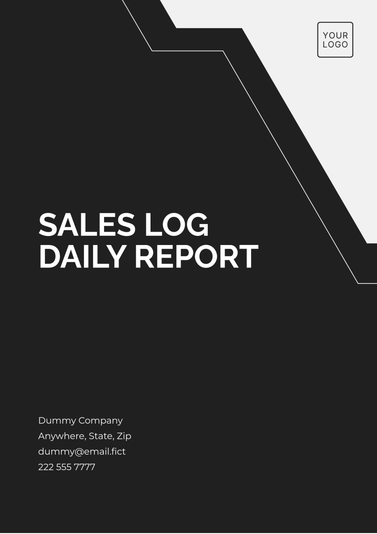 Sales Log Daily Report Template - Edit Online & Download