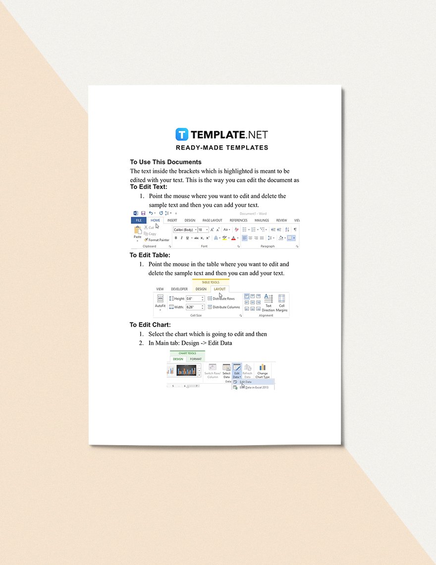 Investigation Report Template Printable