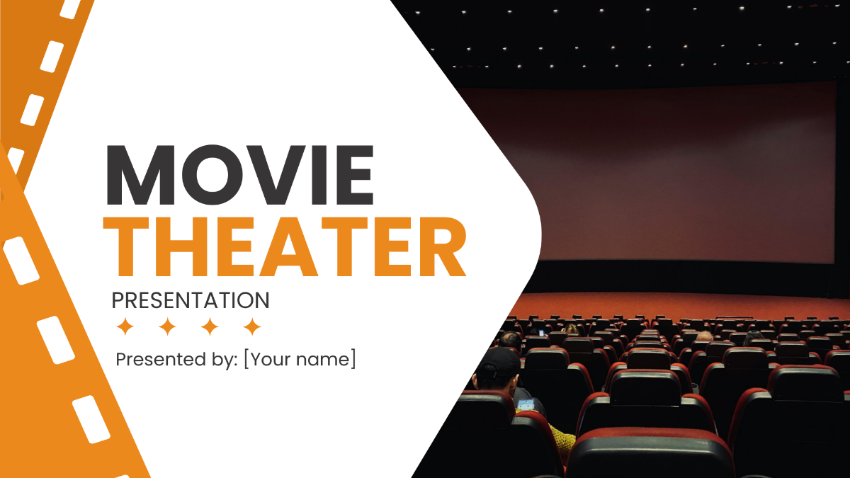 Movie Theater Presentation Template - Edit Online & Download