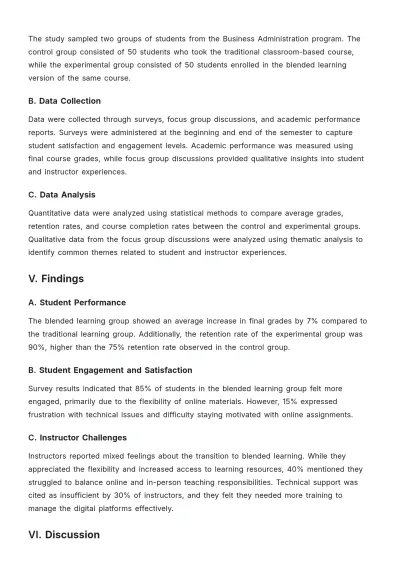 Free Printable Academic Case Study Template to Edit Online