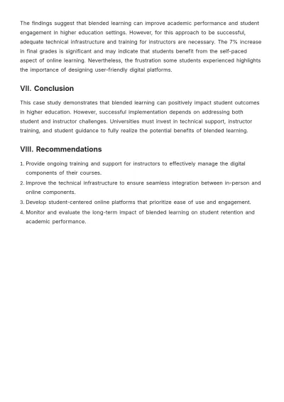Free Printable Academic Case Study Template to Edit Online