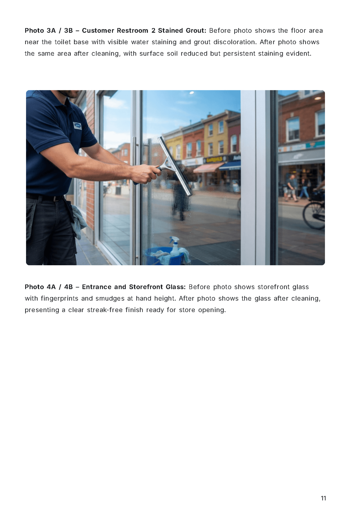 Free Cleaning Service Report Template to Edit Online