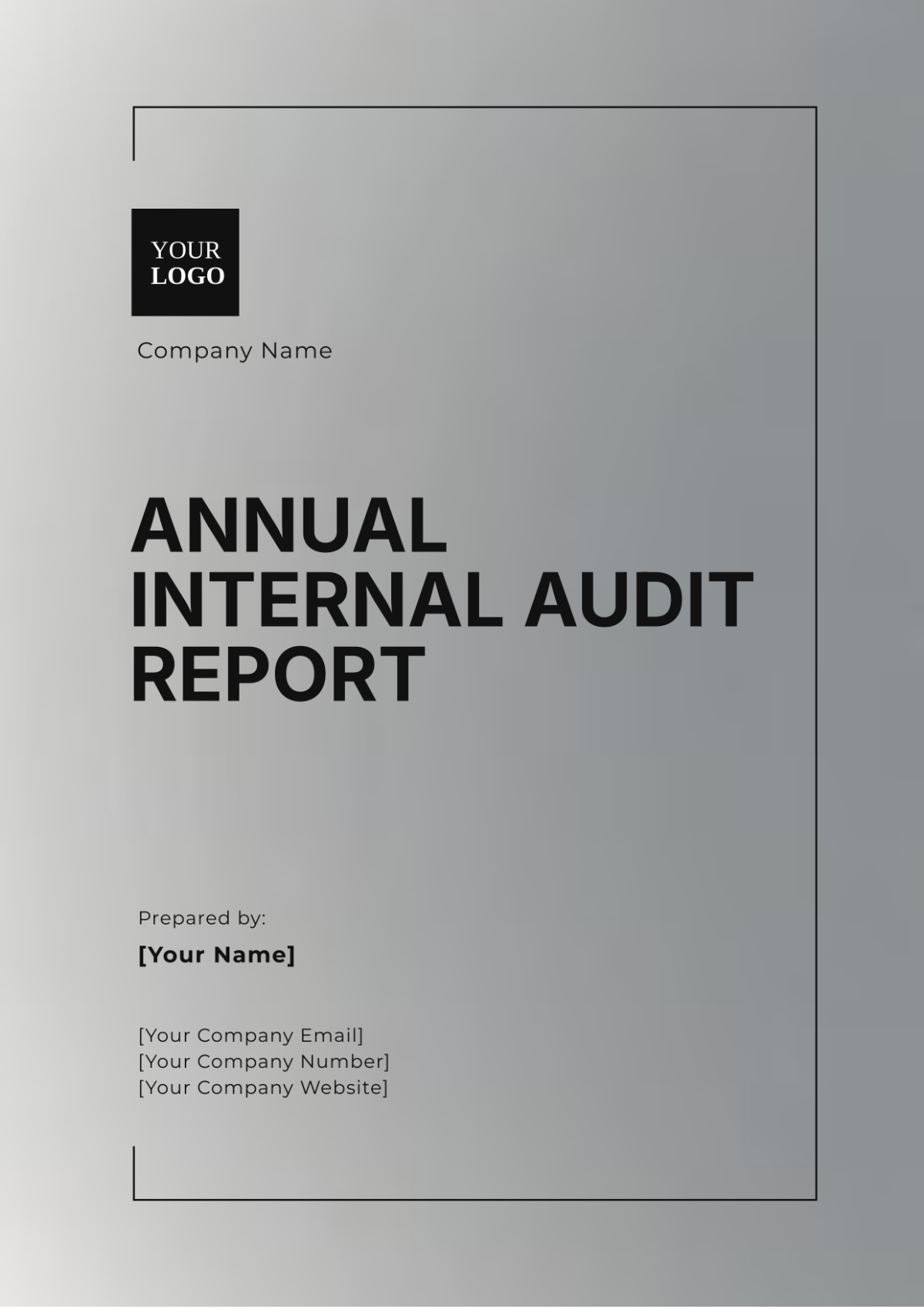 Free Stock Audit Report Template to Edit Online