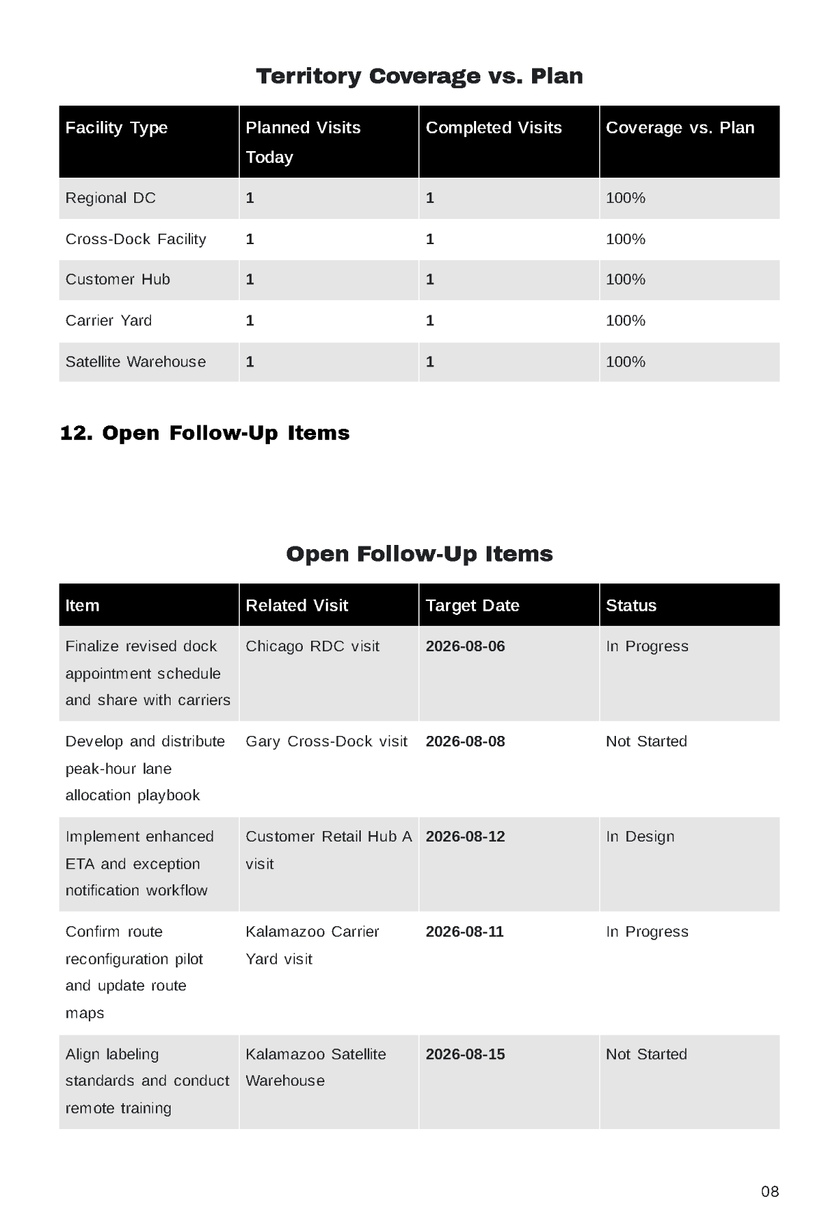Free Daily Travel Report Template to Edit Online