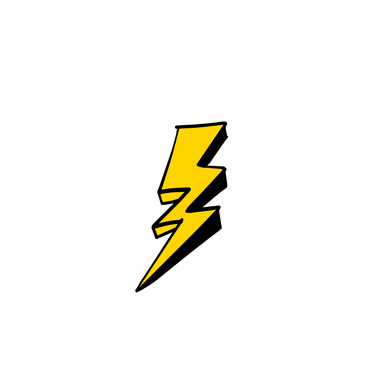 Abstract Lightning Clipart