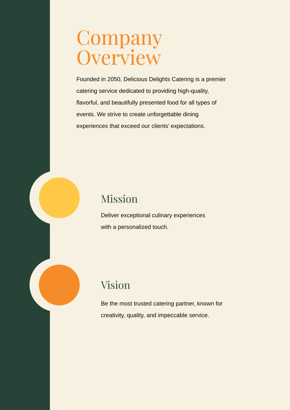 Free Business Profile Infographic Template to Edit Online