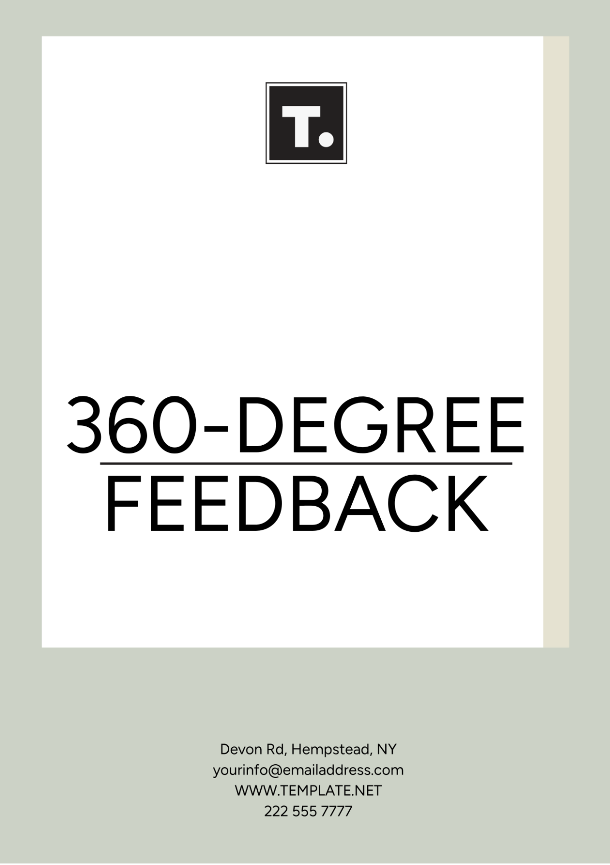 360-Degree Feedback Template - Edit Online & Download